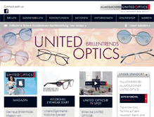 Tablet Screenshot of optic.at